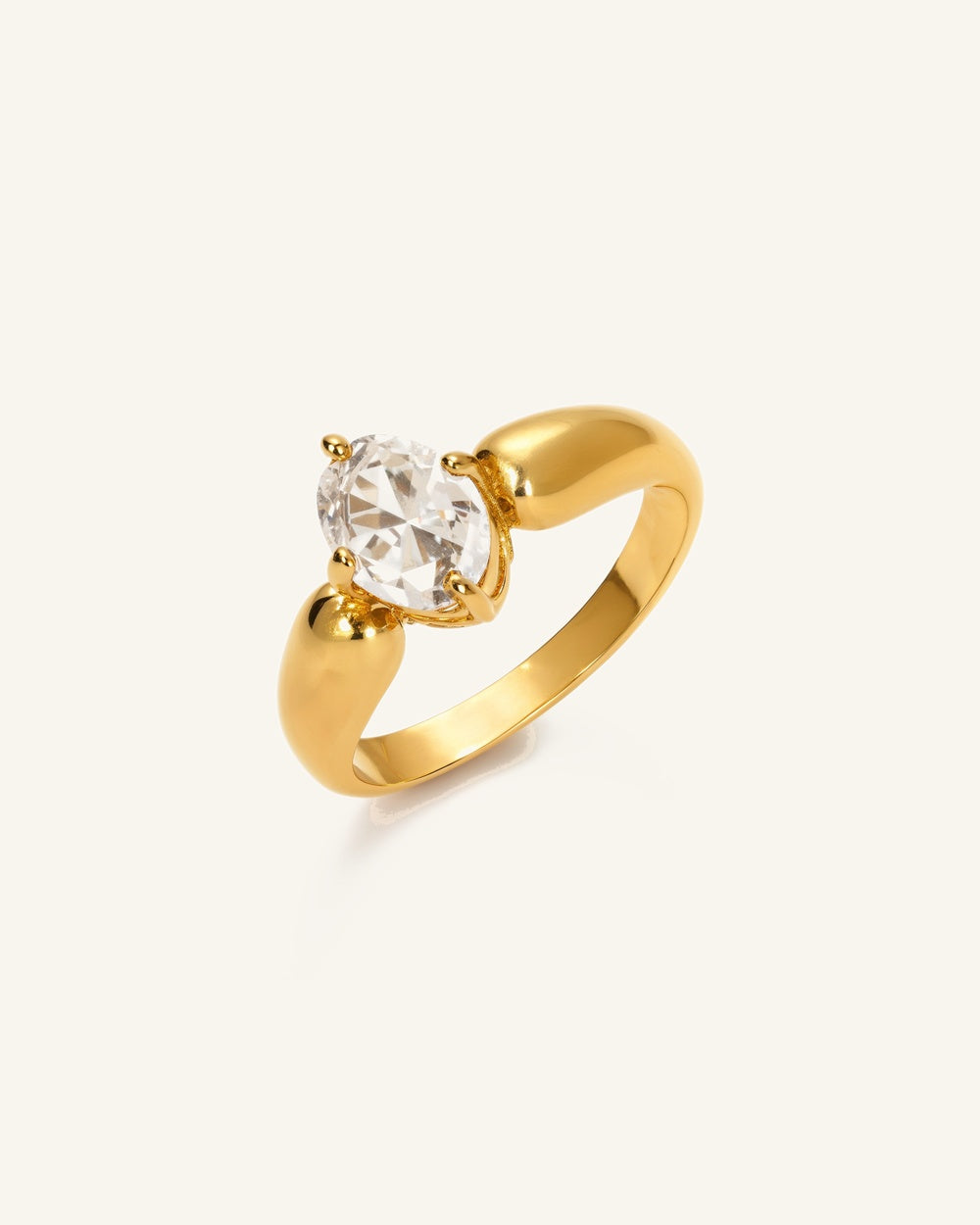 Adele Antique Ring – vattentålig 18K guldring | Alora Avenue – Alora Avenue